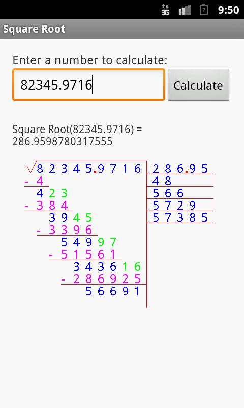 Square root