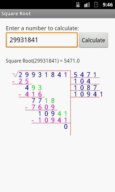 Square root