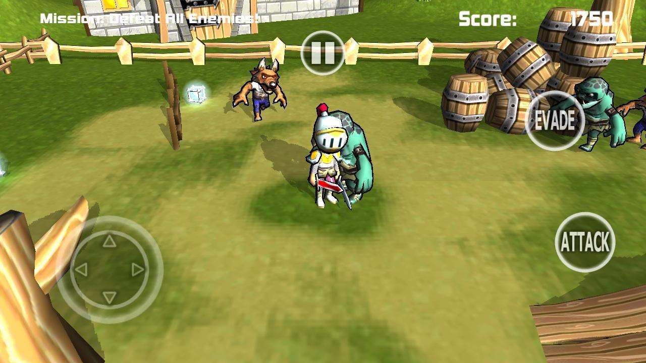 Medieval Knight Attack