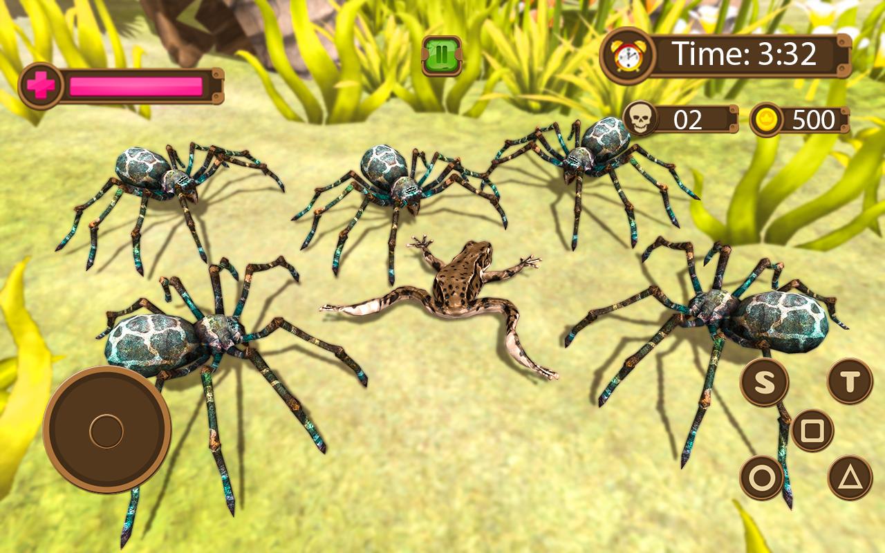 Spider Life Survival Simulator