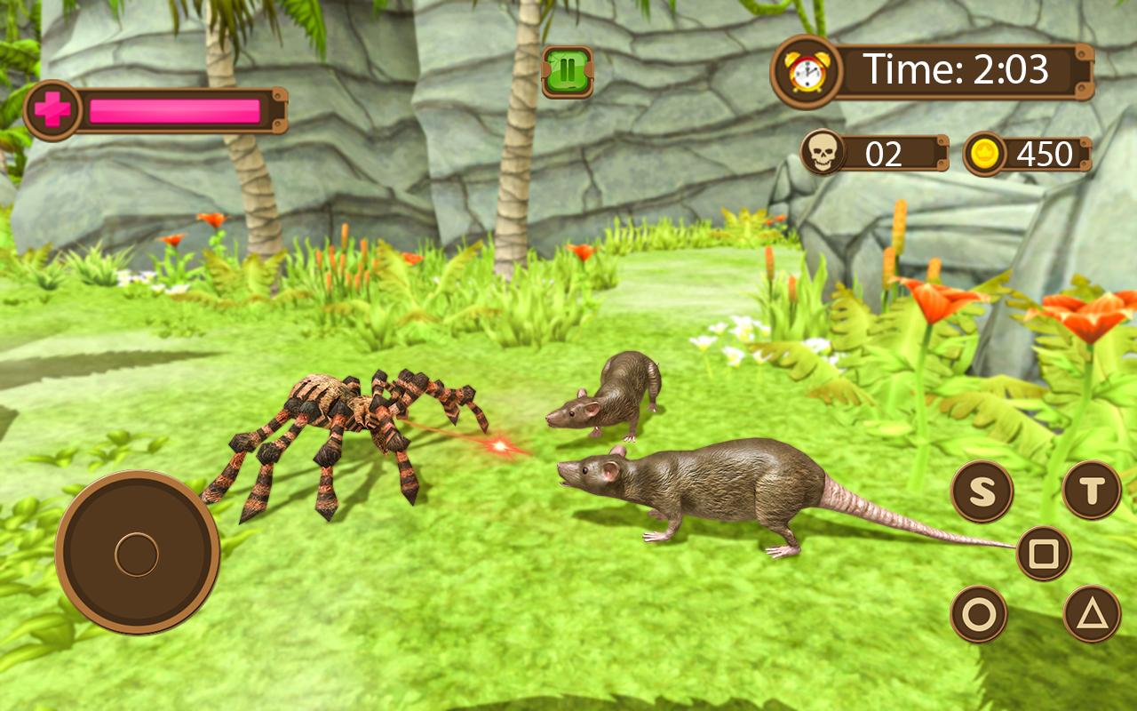 Spider Life Survival Simulator