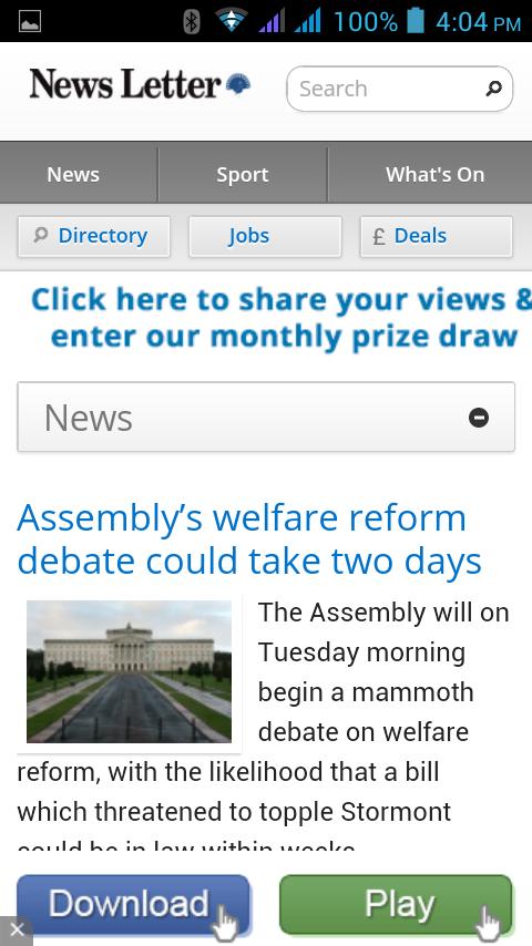 Northern Ireland Newspapers