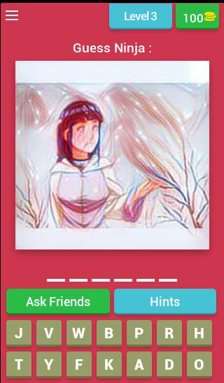 Guess Hokage Ninja