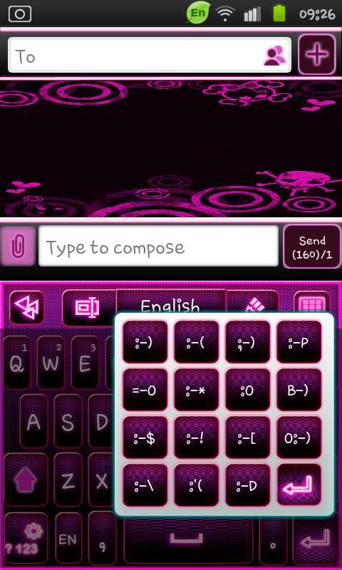 Go Keyboard Emo Punk Theme