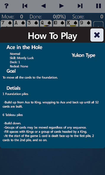 Ace of Hearts Solitaire