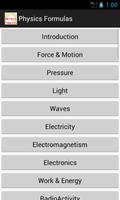 Physics Formulas