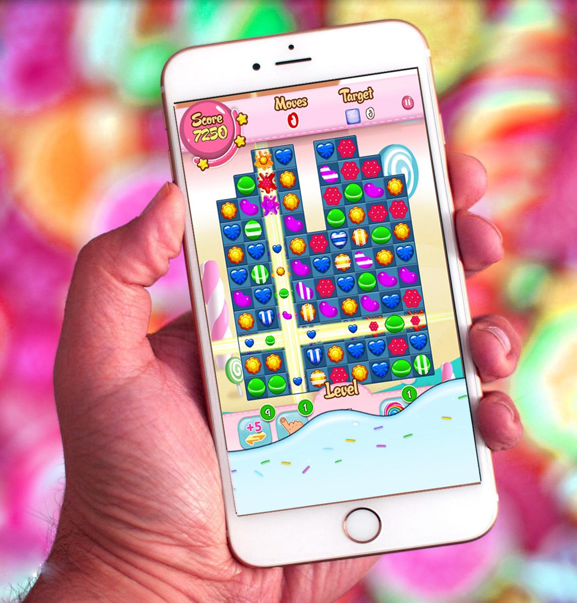 Candy jelly garden mania