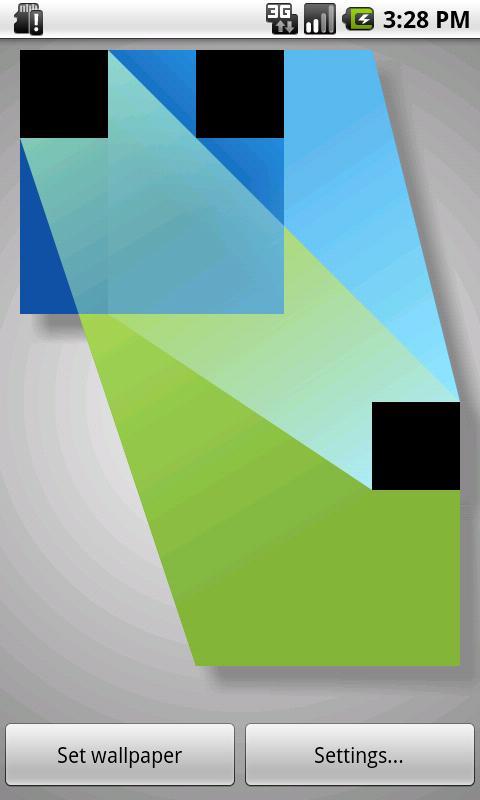 Blender Live Wallpaper Demo