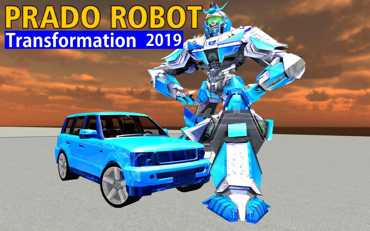 Prado Robot Car Transformation: Robot Games