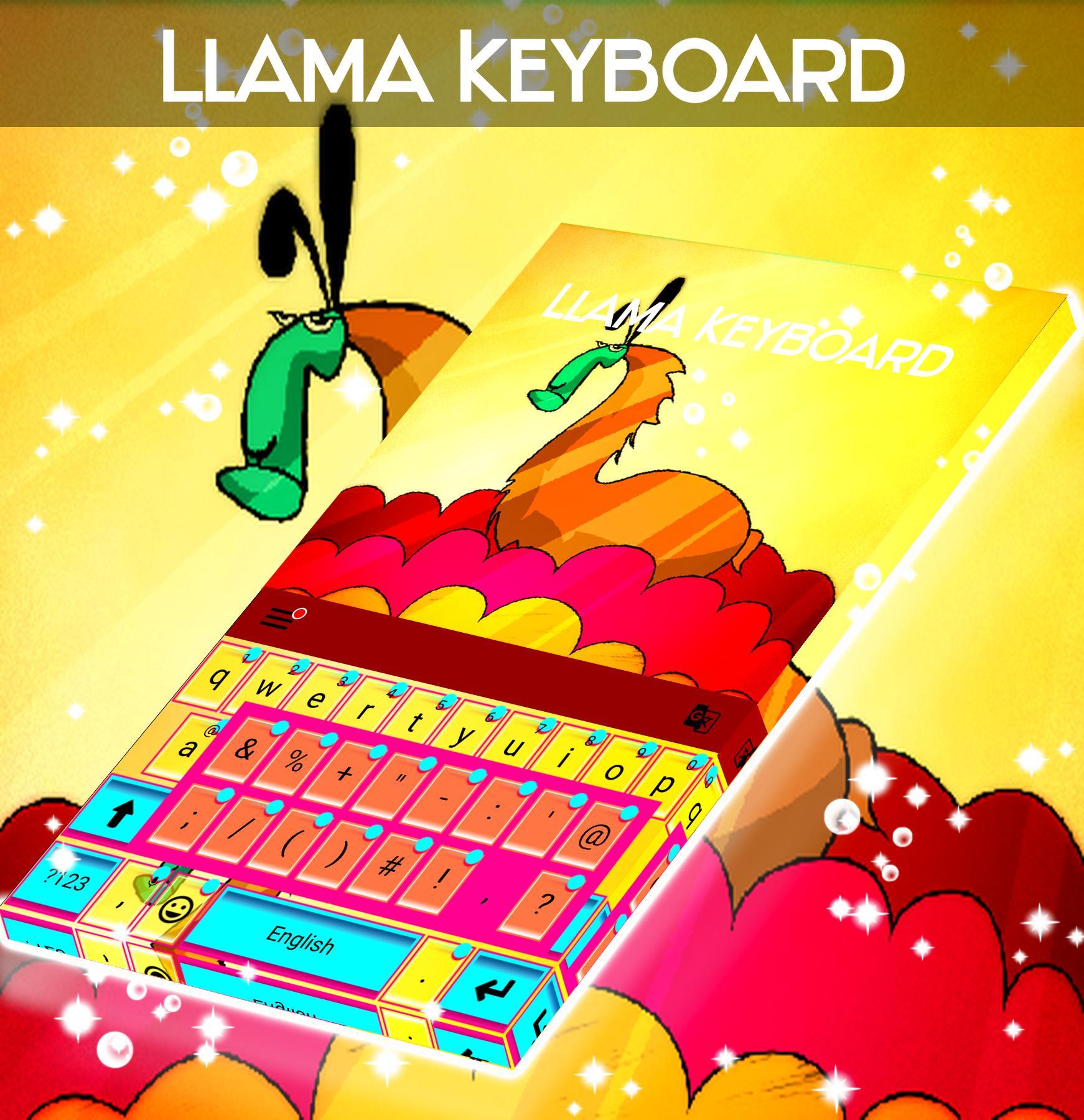 Angry Llama Theme Keyboard