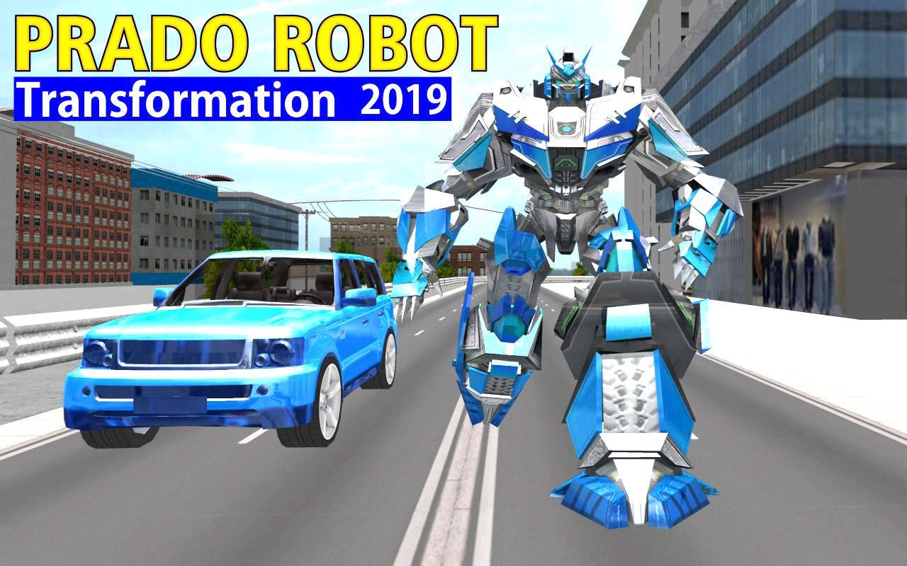 Prado Robot Car Transformation: Robot Games