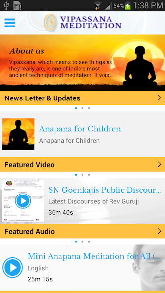 Vipassana Meditation