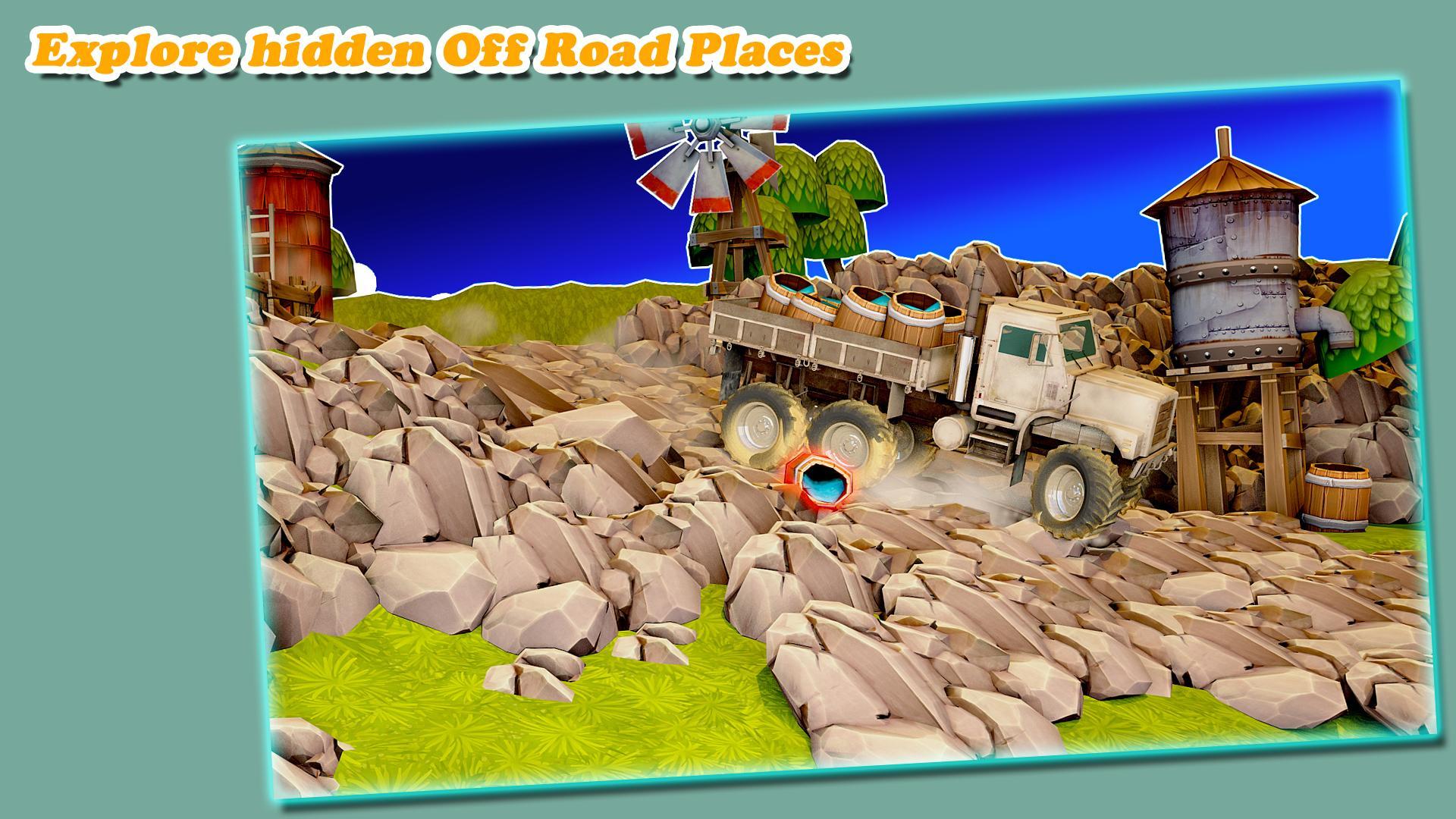 Chaos Truck Drive Offroad Game