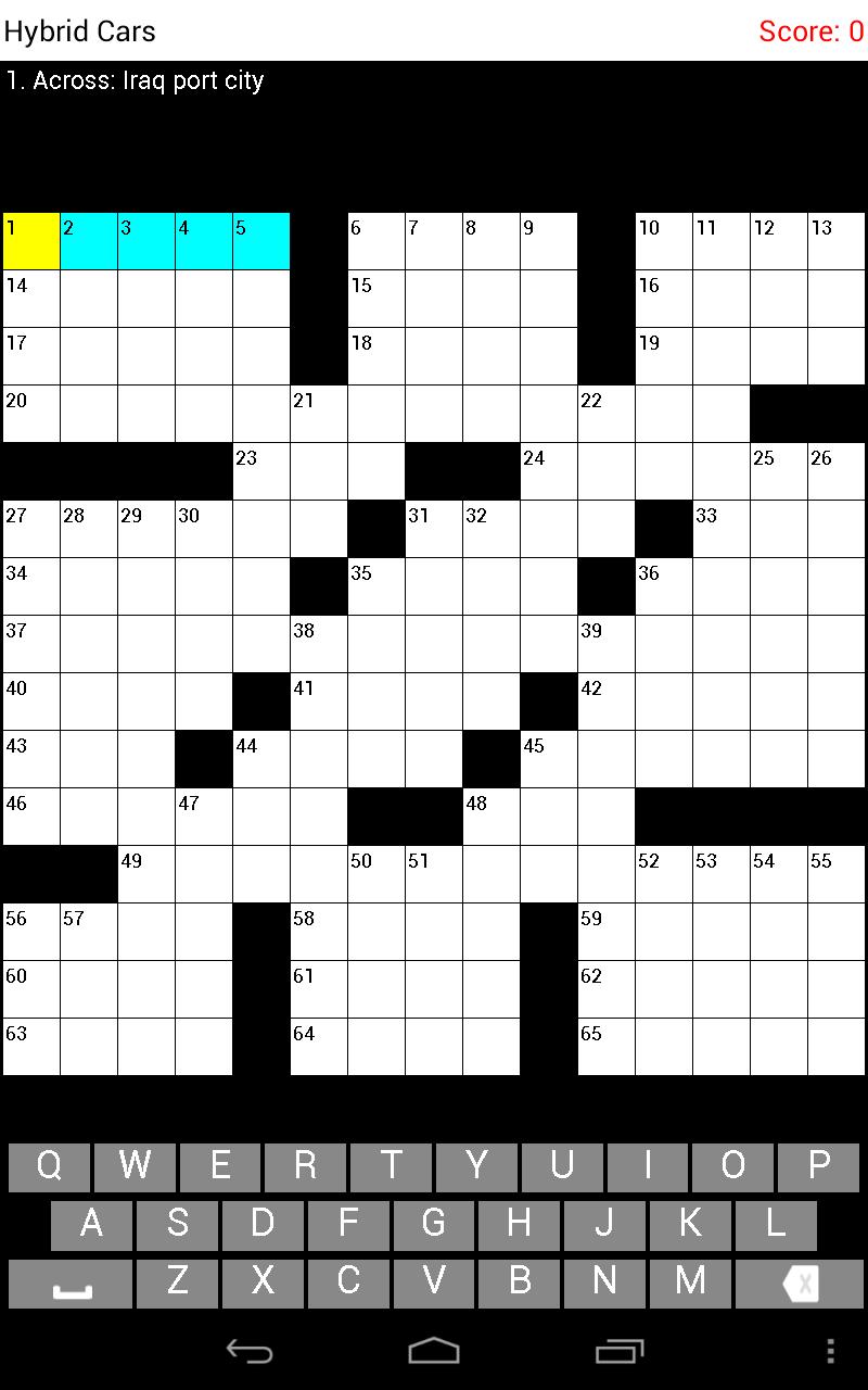 Crosswords Crossword Rush