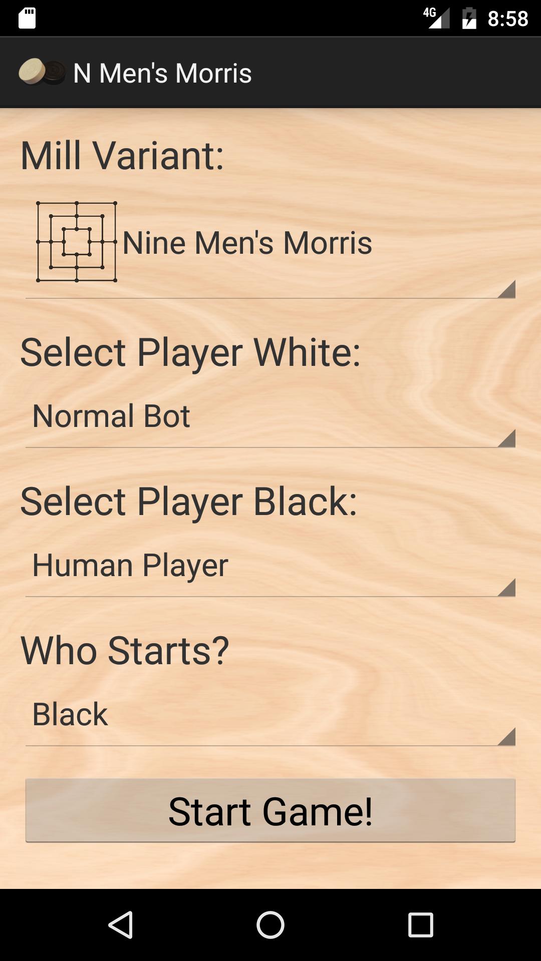 N Men's Morris - Multiplayer