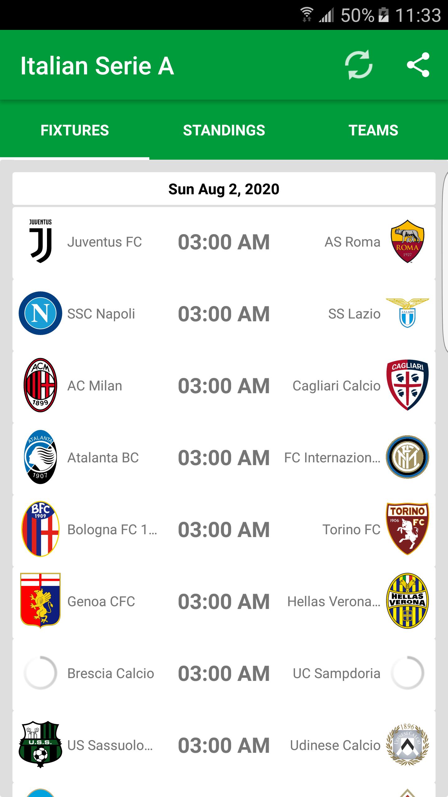 Italian Serie A 2021-22