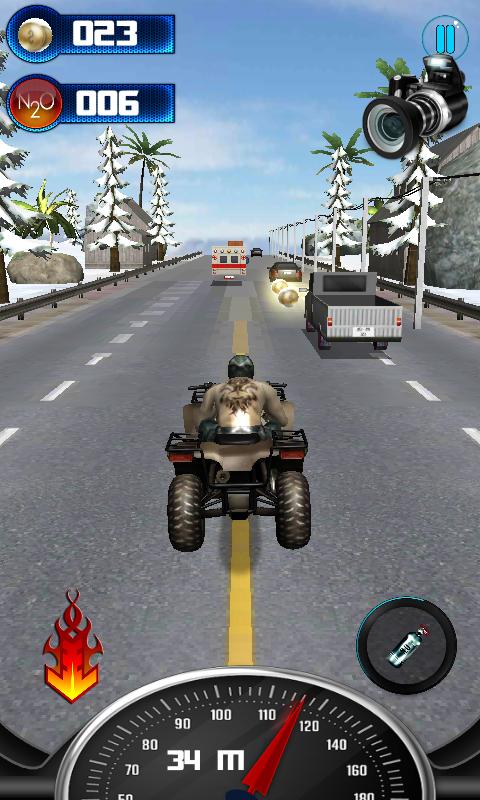 Traffic Racing-ATV Quad Rider2
