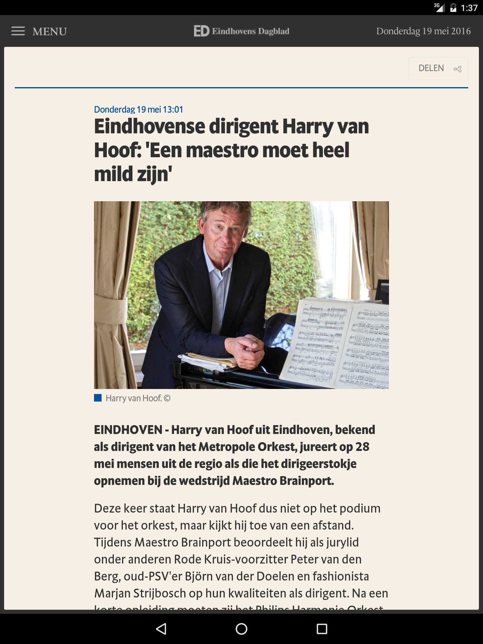Eindhovens Dagblad voor Tablet