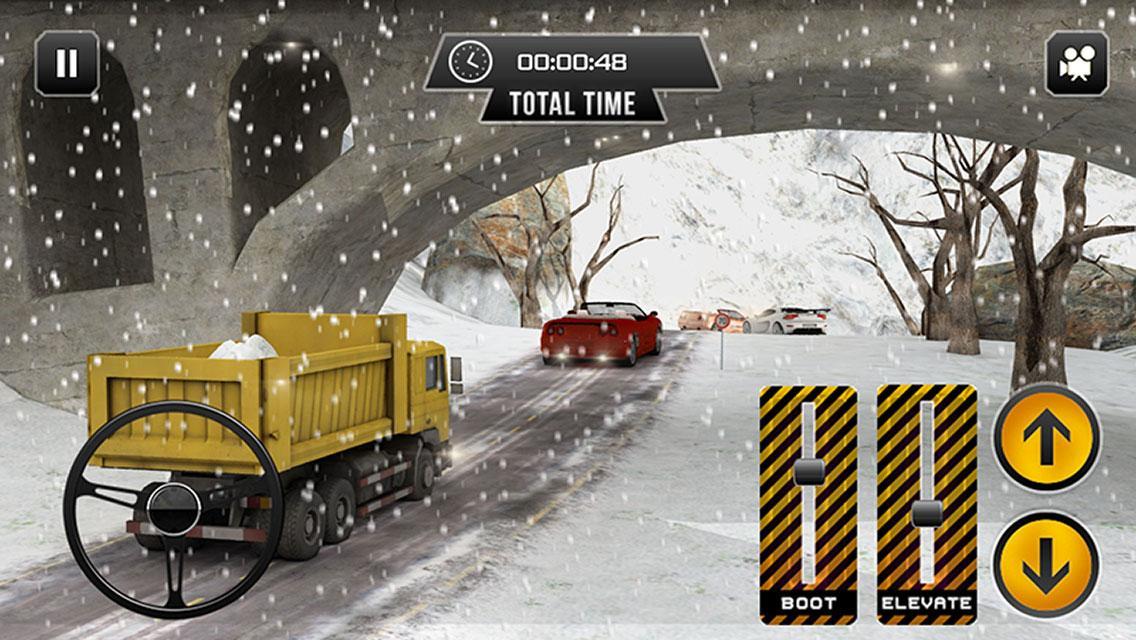 Euro Snow Dump Truck Driver