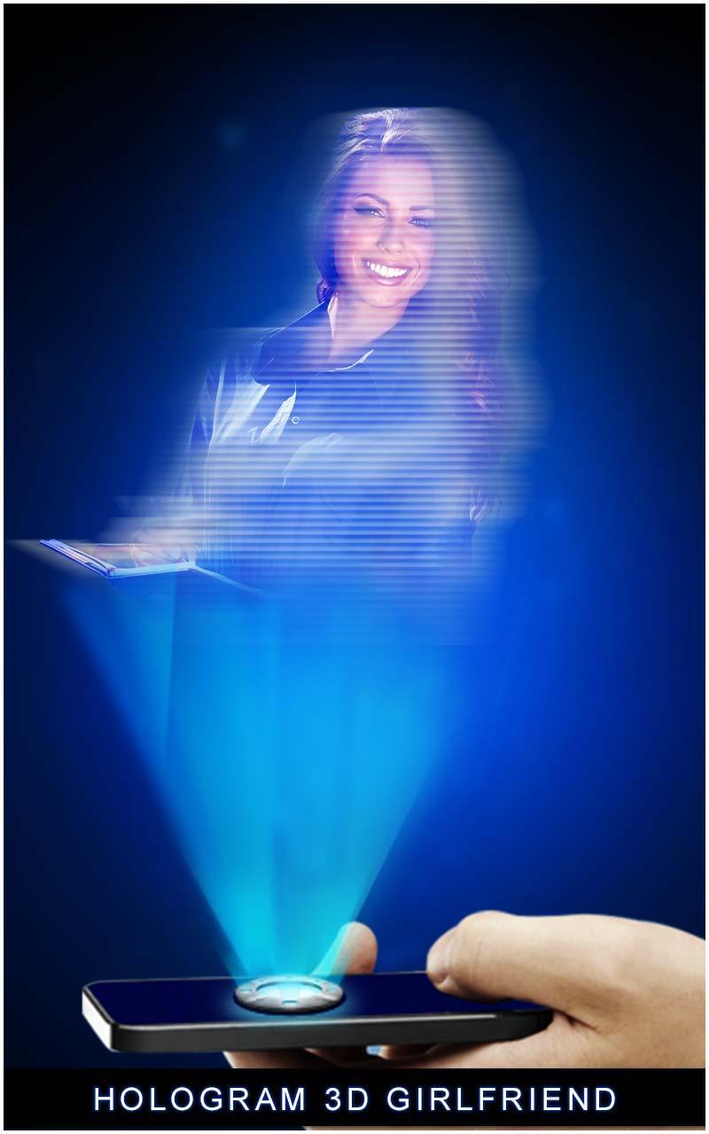Hologram 3D Girlfriend Prank