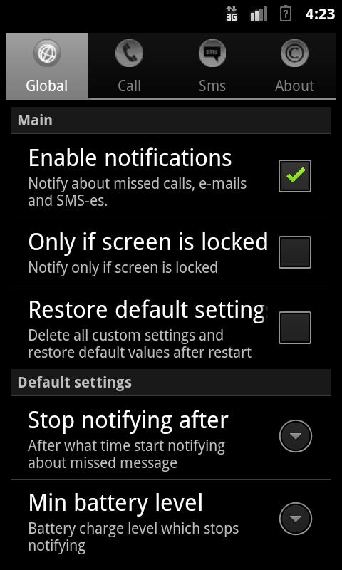 Missed Event Signaller Free