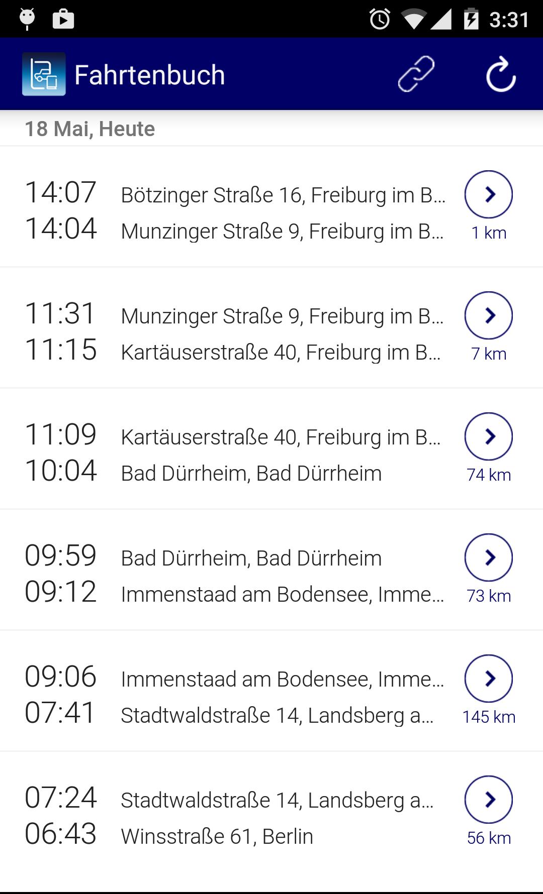 o2 Fahrtenbuch Pro