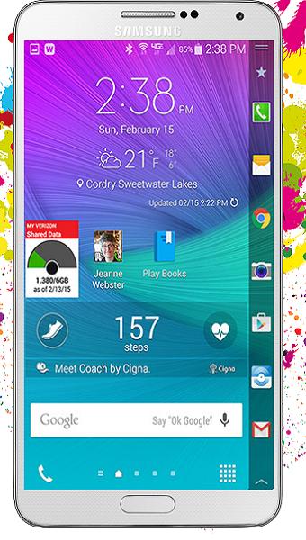 Note 4 Launcher for Galaxy