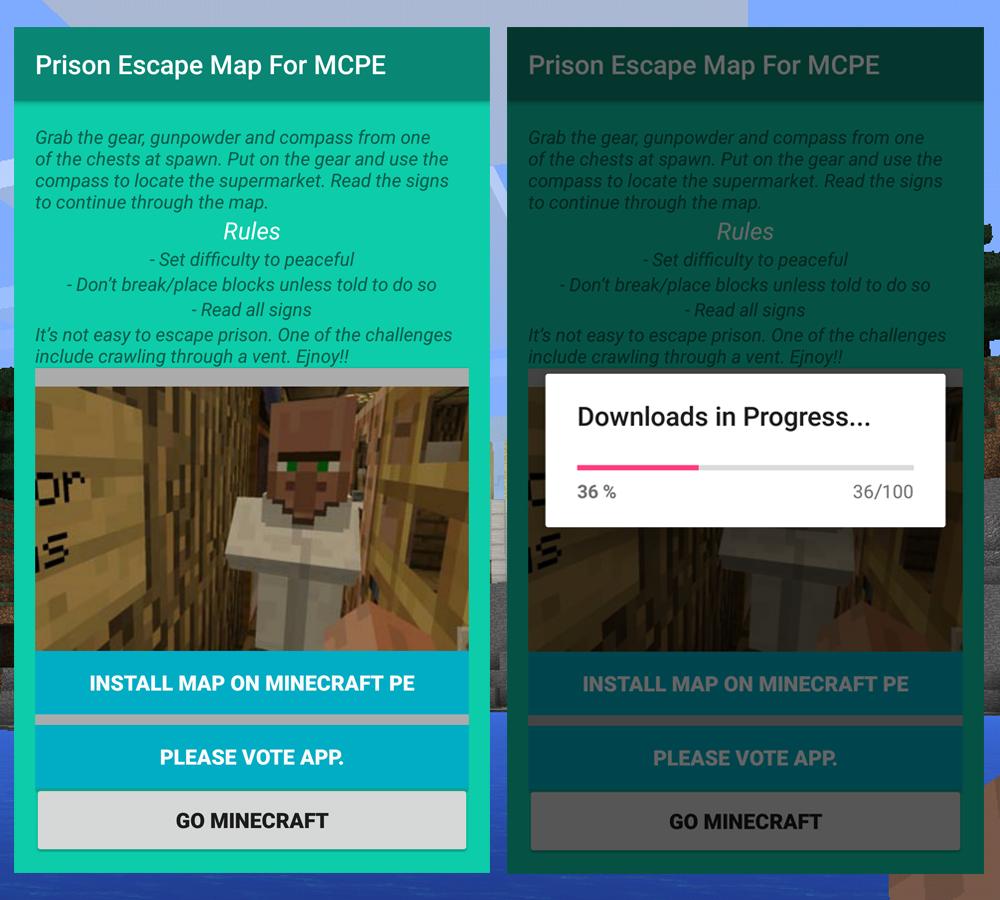 Prison Escape Map for MCPE