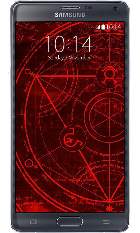 Transmutation circle Wallpaper