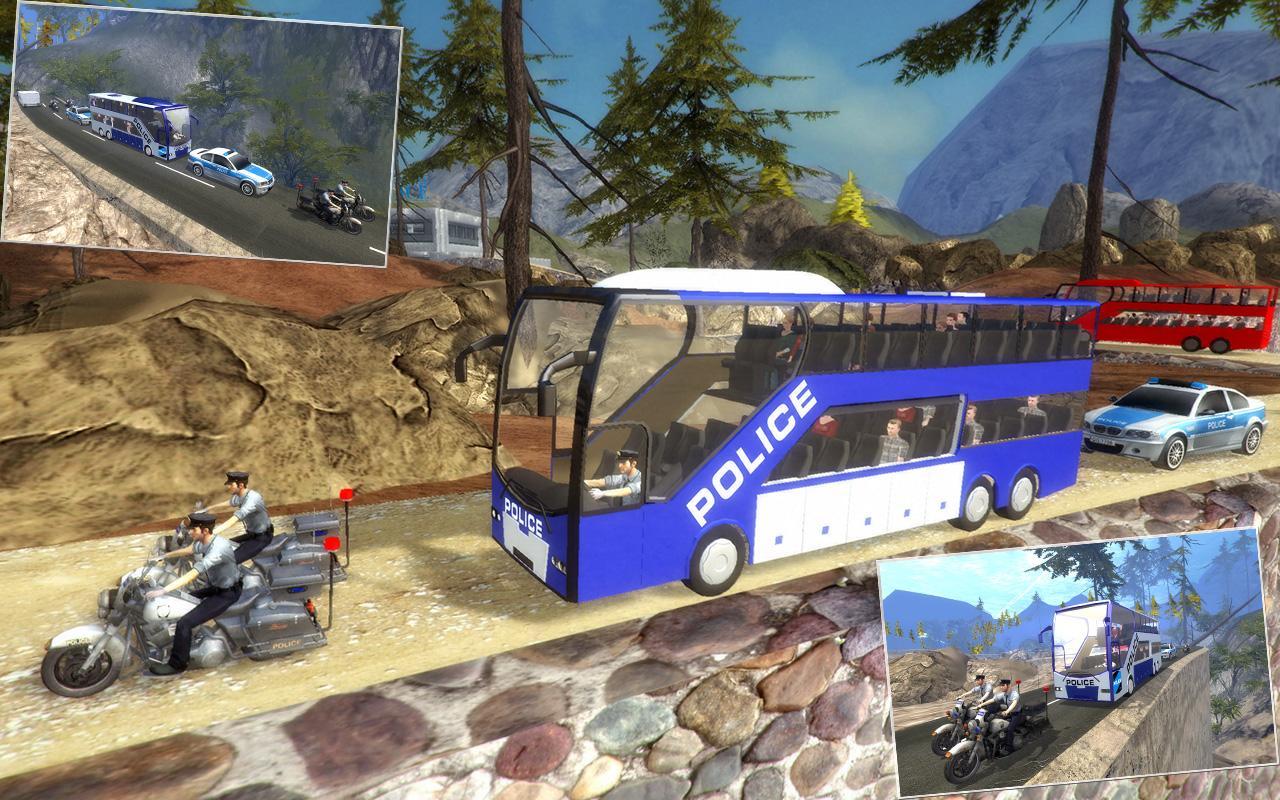 Offroad Police Bus Prisoner Transport