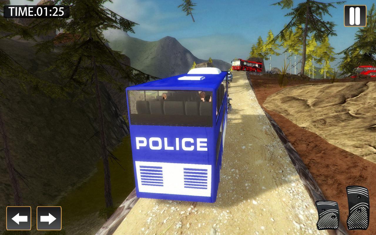 Offroad Police Bus Prisoner Transport
