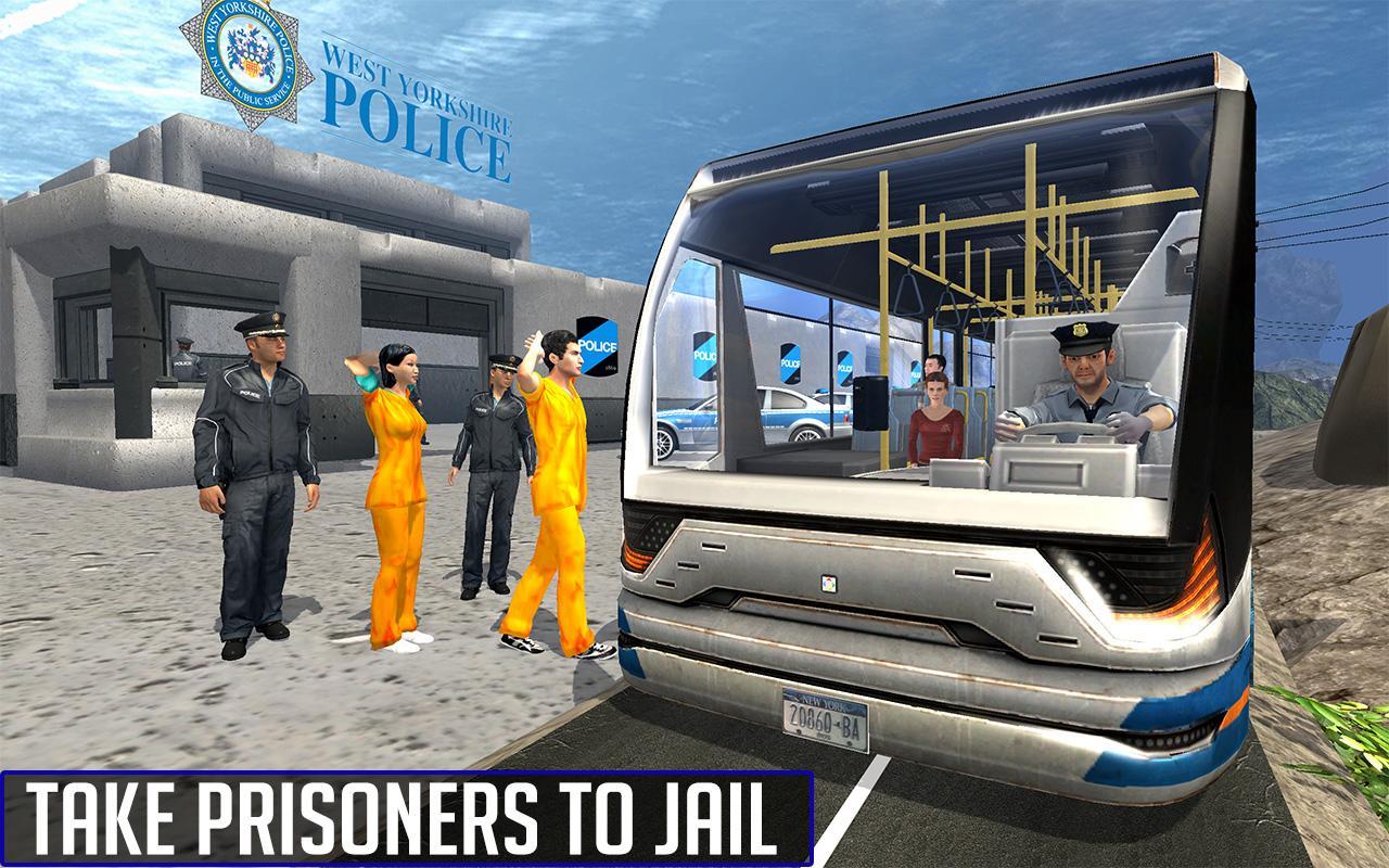 Offroad Police Bus Prisoner Transport