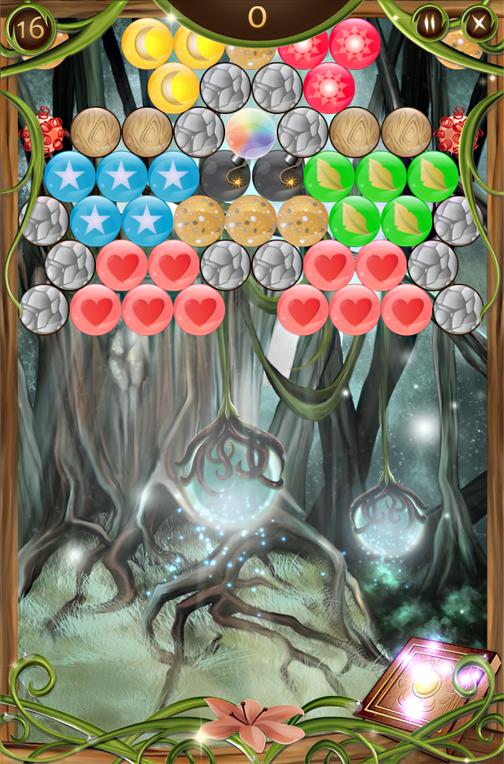 Forest Fairy Bubble Shooter