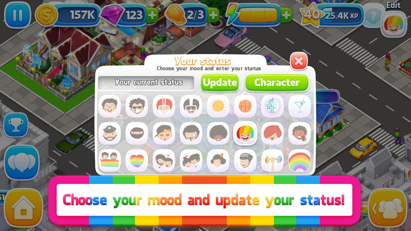 QutieLife - LGBTQ City Building Social Sim Game