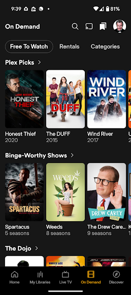 Plex Experience Preview