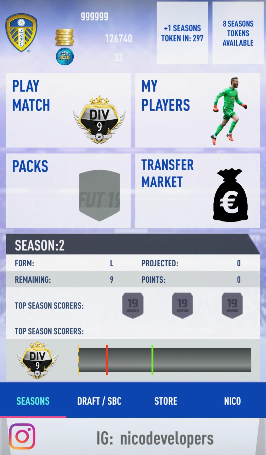 FUT 20 SEASONS + DRAFT SIMULATOR