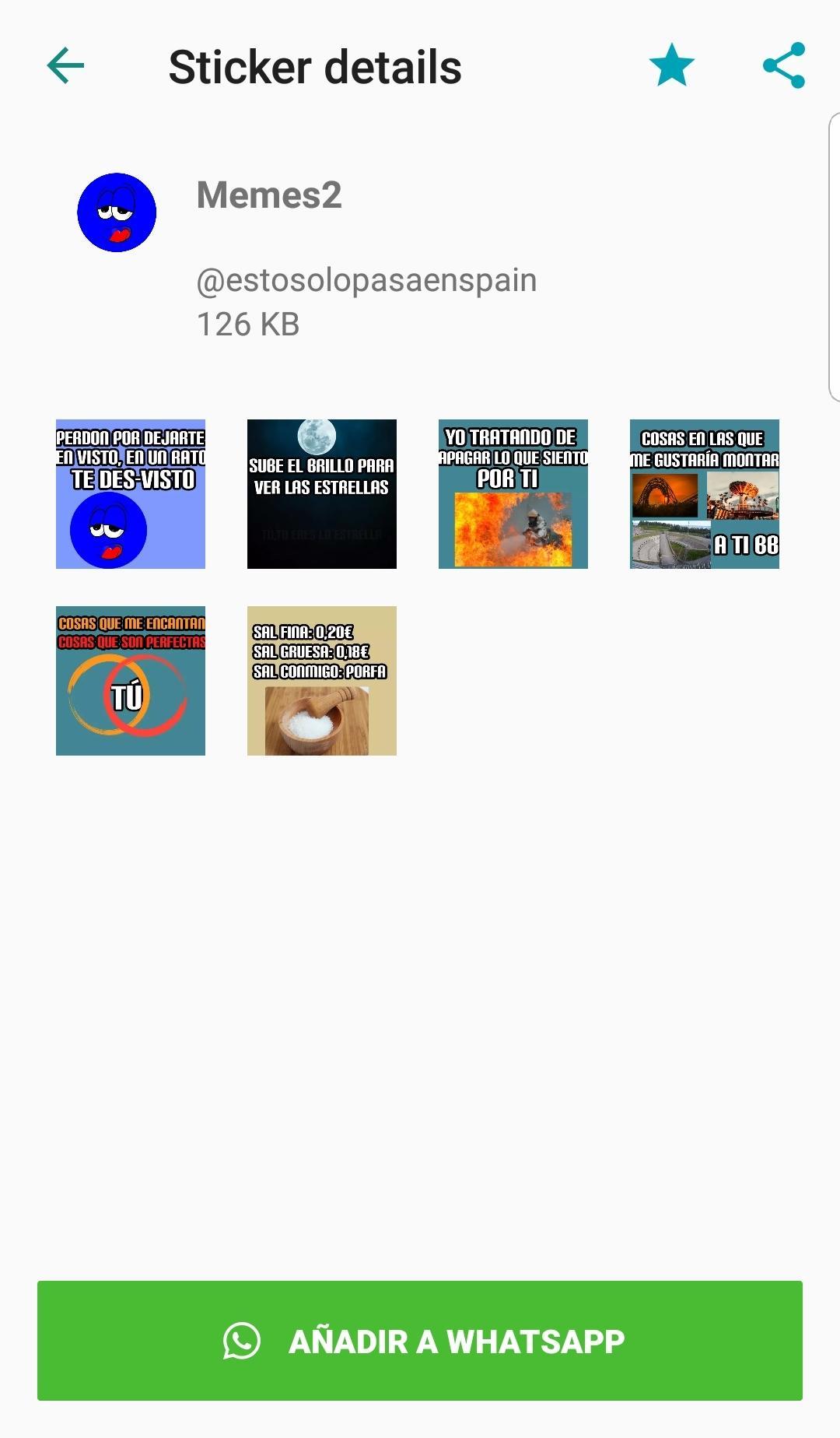 Stickers Memes de Amor