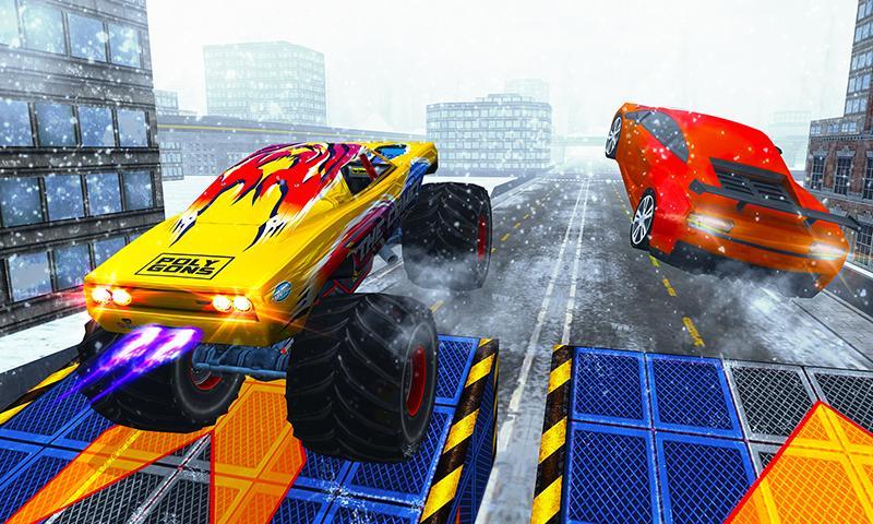 4X4 Monster Truck Stunt Racer