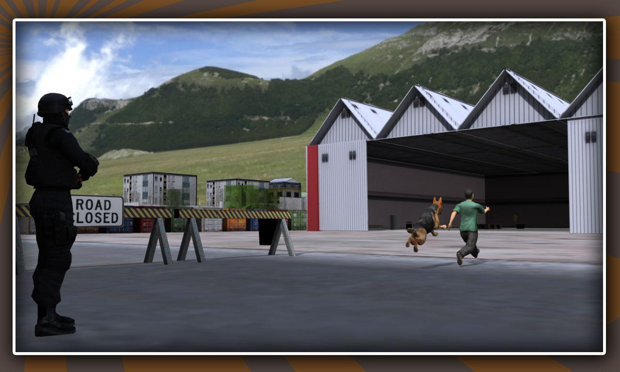 Special Force Police Dog Chase