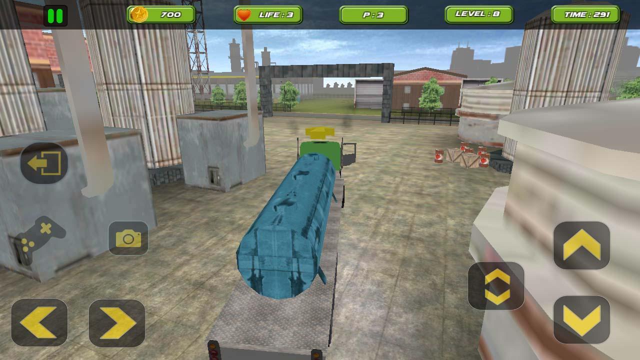 3D 18 wheels truck driver