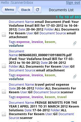 PaperAct Scan Upload PDF cloud