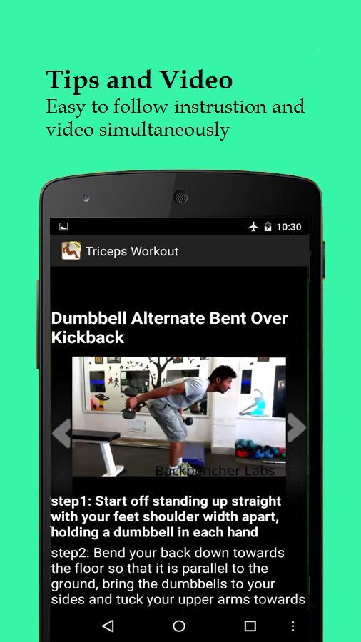 Men's Triceps Workout