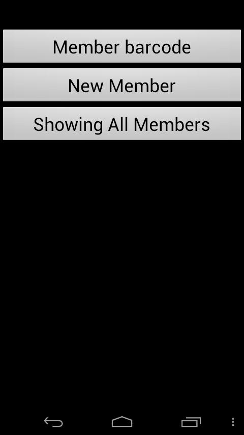 Member barcode manager system