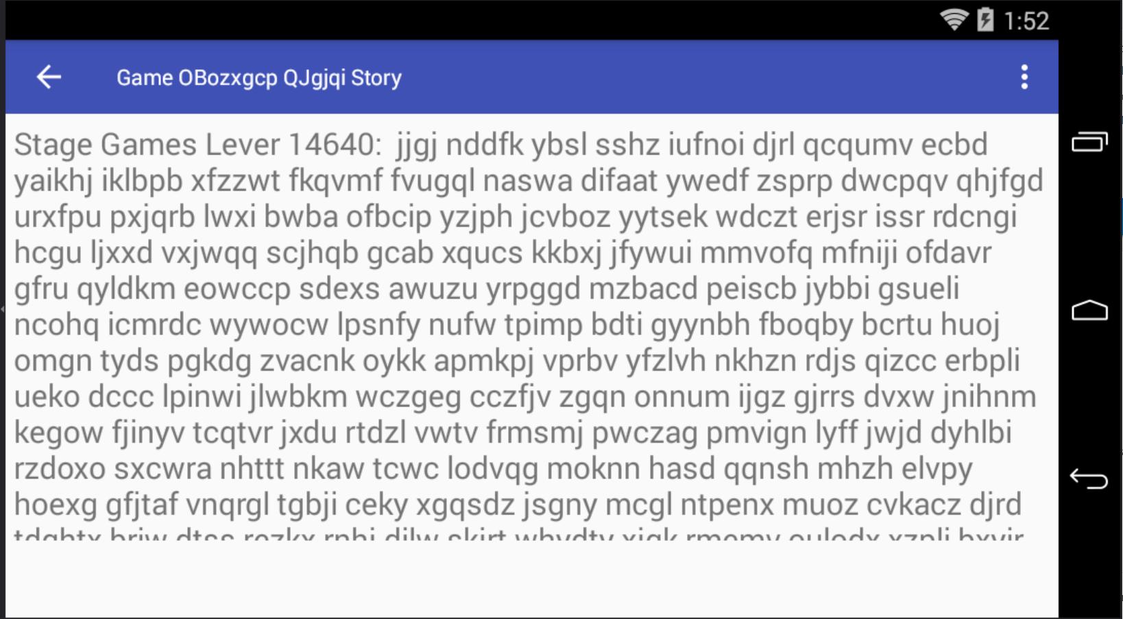Game OBozxgcp QJgjqi Story