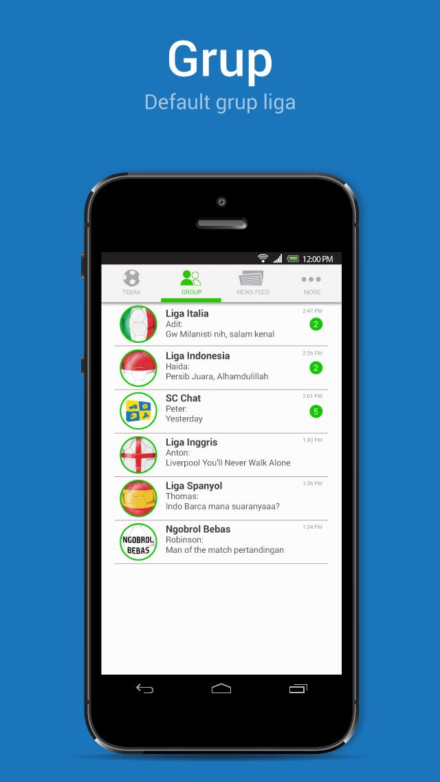 SC Chat:Komunitas Bola&Sport