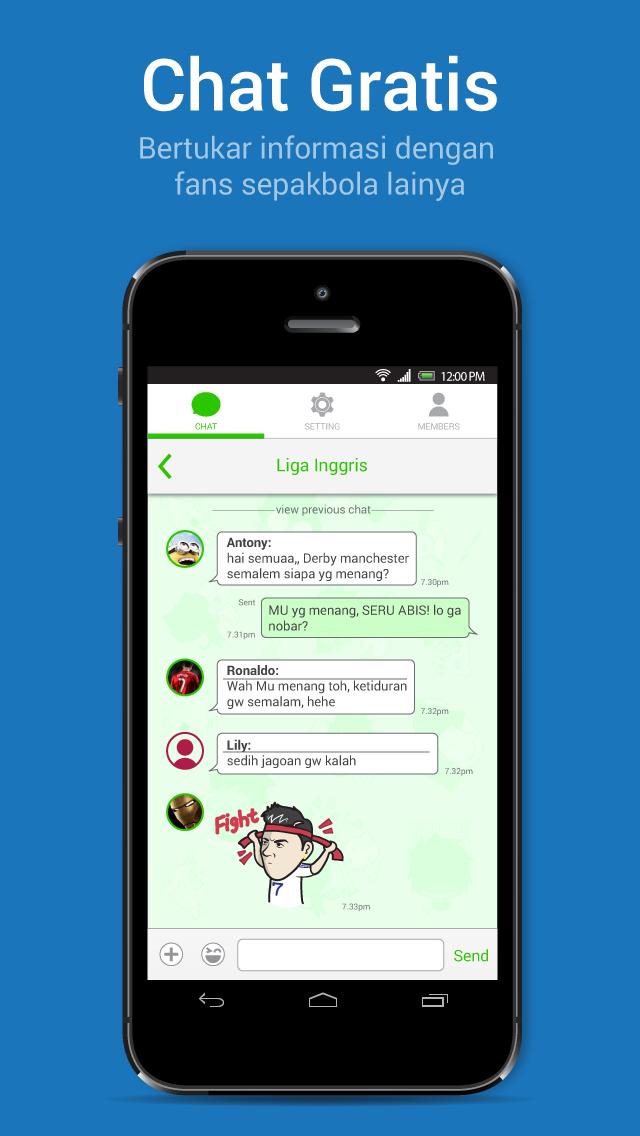 SC Chat:Komunitas Bola&Sport