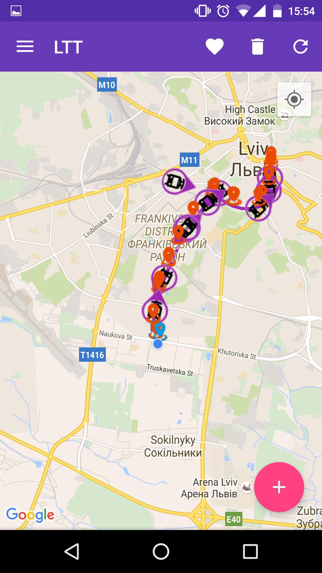 Lviv Transport Tracker