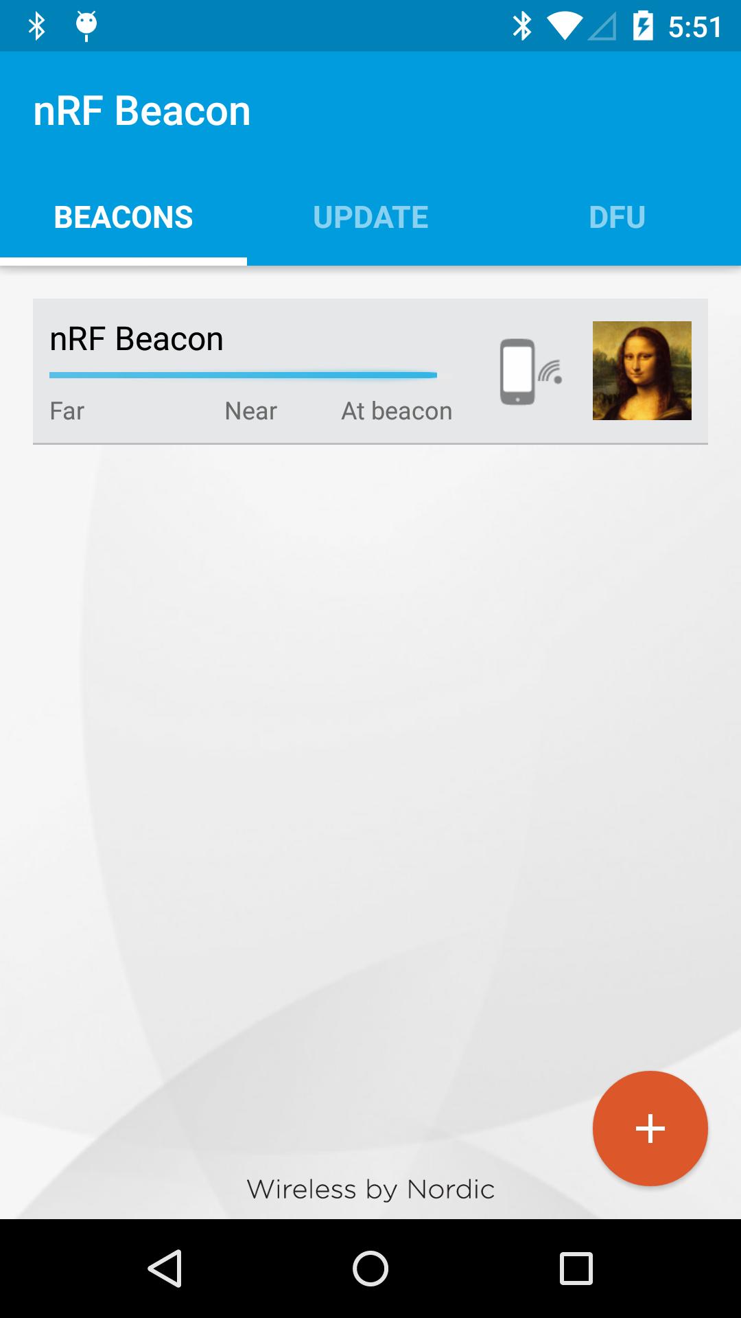 nRF Beacon
