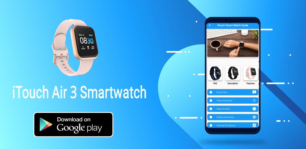 iTouch Air 3 Smartwatch Guide
