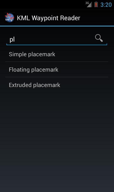 KML/KMZ Waypoint Reader Free